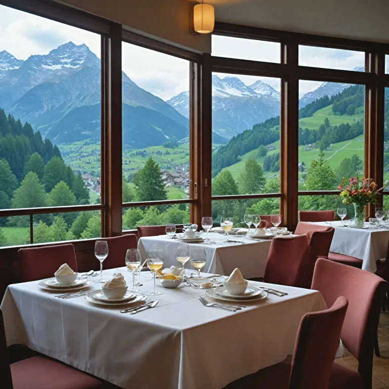 Swiss luxury hotels offering Michelin-starred restaurant experiences
