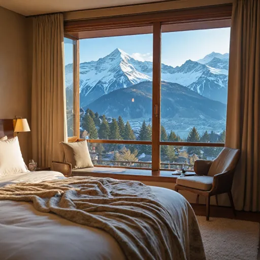Experience the warmth of fireplace hotel rooms in Switzerland’s luxury accommodations