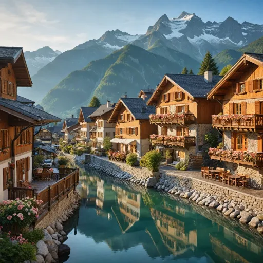 Swiss mountain towns for refined stays in the alps