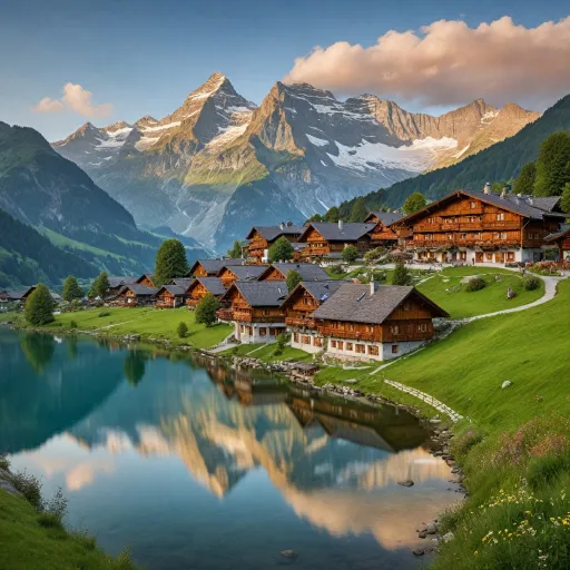 Switzerland alps towns for refined stays in the jungfrau region and beyond