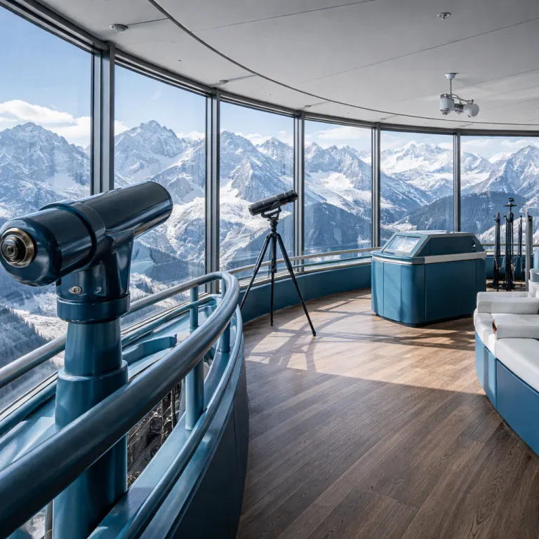 Schilthorn Piz Gloria: inside the new panoramic station above the Bernese Alps